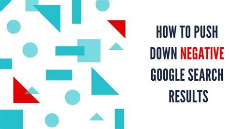 how to push google search results down|4 Easy Ways to Push Down Google Search Results .